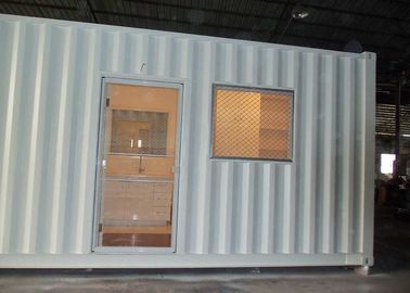 Chambre de conteneur du coffre-fort 20ft, caravanes résidentielles préfabriquées pour la résidence suburbaine