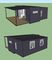 Conteneur mobile antipluie de Chambre avec la Chambre expansible de conteneur de cabine de caravane résidentielle