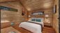 Intérieur en bois de logement préfabriqué de pointe