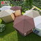Chambre minuscule de Rad Luxury Honeycomb Solar Fiberglass pour la station de vacances, restaurant