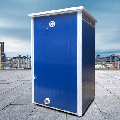 Toilettes mobiles extérieures préfabriquées avec électricité et plomberie